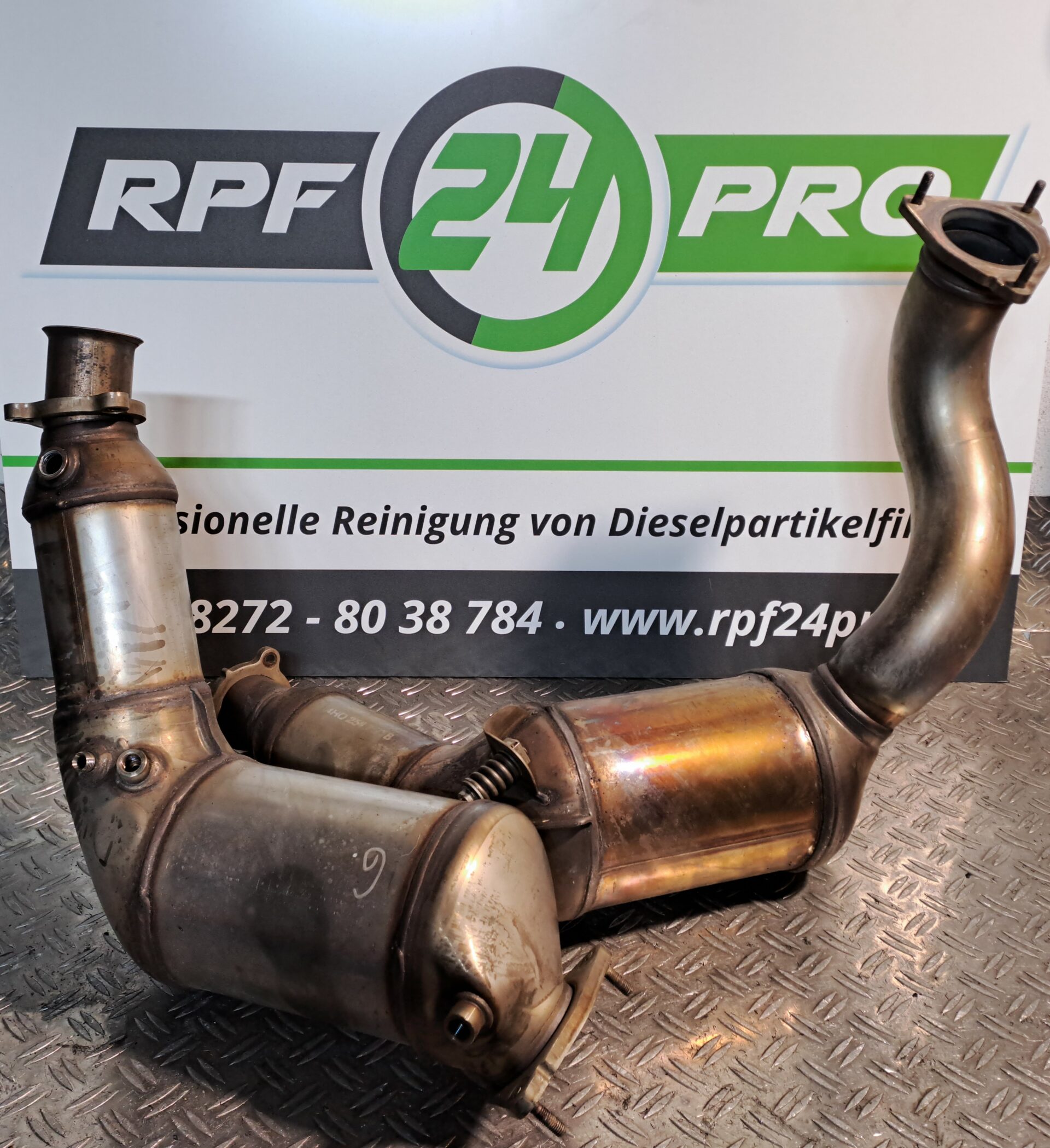 Audi DPF Dieselpartikelfilter Reinigung im CO₂ Kälteverfahren